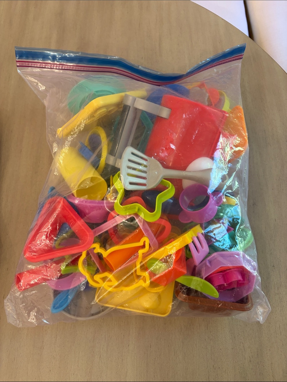 Colorful Assorted Plastic Party Cookie Cutters & Play Kitchen Set - Multicolor